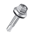 Tornillo Punta Mecha Cabeza Hexagonal con Arandela